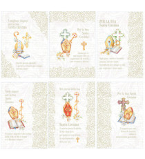 Biglietto Cresima - fantasie assortite - Rex Sadoch