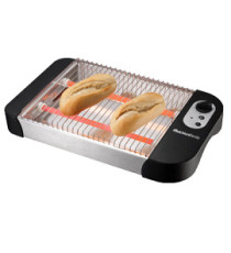 Bistecchiera elettrica BURGERONE 34 - con piastre removibili - 44.1 x 18.9 x 38 cm - 1800 W - nero - Melchioni family