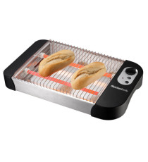 Bistecchiera elettrica BURGERONE 34 - con piastre removibili - 44.1 x 18.9 x 38 cm - 1800 W - nero - Melchioni family