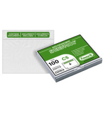 Busta adesiva Speedy Doc - con stampa contiene documenti - C5 (23 x 16,5 cm) - LDPE - trasparente - Favorit - conf. 10