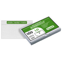 Busta adesiva Speedy Doc - con stampa contiene documenti - LD (23 x 11 cm) - LDPE - trasparente - Favorit - conf. 100