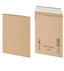 Busta imbottita AirPro Green - 17 x 21,5 cm - carta - avana - Bong Packaging - conf. 100 pezzi
