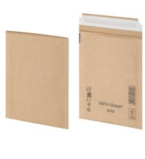 Busta imbottita AirPro Green - 17 x 21,5 cm - carta - avana - Bong Packaging - conf. 100 pezzi