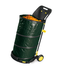Carrello raccoglifoglie Pop-Up - 150 L - acciaio/PE - Garden Friend