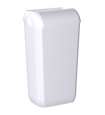 Cestino gettacarte EColored - con coperchio - 33,5 x 22,5 x 54,5 cm - adamello white - Mar Plast