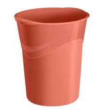 Cestino gettacarte Terra nova - altezza 33,4cm - diametro 30,5 cm - 14 L - terracotta - CEP