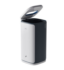 Cestino gettacarte Wastee - per raccolta differenziata - 60 L - Blu - Kobra