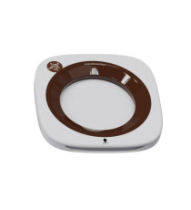 Cestino gettacarte Wastee - per raccolta differenziata - 60 L - Marrone/organico - Kobra