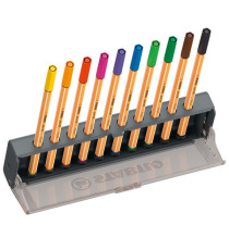 Click set Point 88 - tratto 0,4 mm - colori assortiti - Stabilo - conf. 10 pezzi