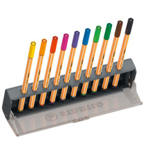 Click set Point 88 - tratto 0,4 mm - colori assortiti - Stabilo - conf. 10 pezzi