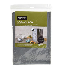 Contenitore Ricicla Bag - indifferenziata - 30 x 38 x 55 cm - grigio - Perfetto