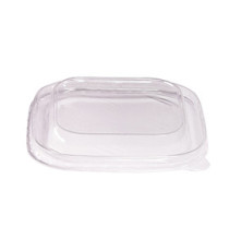 Coperchio per bowl quadrata 600ml - trasparente - Signor Bio - conf. 50 pezzi