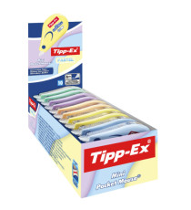 Correttore Mini Pocket mouse Pastel - Tipp-Ex - expo 10 pezzi