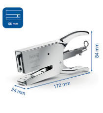 Cucitrice a pinza Rapid Classic K1+ - acciaio cromato - Rapid