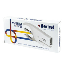 Cucitrice a pinza Virginia spring - bianco - Iternet