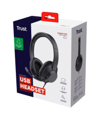 Cuffie - USB - AYDA MAX ECO - Trust