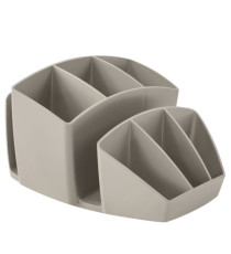 Desktop organizer Terra nova - sabbia - 118 x 89 x H98mm - CEP