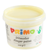 Ditacolor colori a dita - 100ml  - c/pennello - valigetta 6 colori pastello - Primo