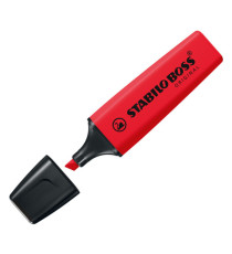 Evidenziatore Stabilo Boss Original - punta a scalpello - tratto 2 - 5 mm - rosso rosso - Stabilo