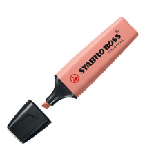 Evidenziatori Stabilo Boss Wildflowers - punta a scalpello - tratto 2 - 5 mm - colori assortiti - Stabilo - deskset 10 p