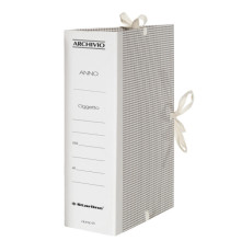 Faldone - lacci incollati - tela - 35 x 25 cm - dorso 8 cm - Starline