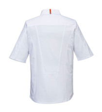 Giacca cuoco MeshAir Pro - maniche corte - taglia M - bianco - Portwest