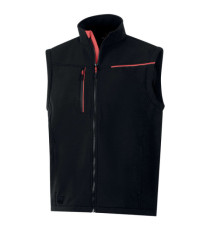Giacca Softshell 2 in 1 Soccia - taglia M - nero/rosso - Deltaplus
