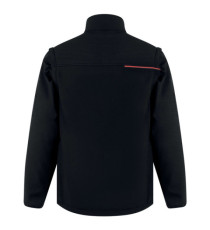 Giacca Softshell 2 in 1 Soccia - taglia XL - nero/rosso - Deltaplus
