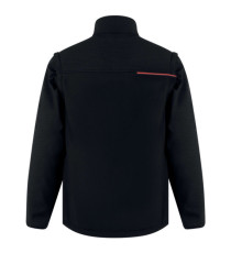 Giacca Softshell 2 in 1 Soccia - taglia XL - nero/rosso - Deltaplus