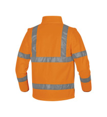 Giacca Softshell Moonlight 2 alta visibilità - poliestere - taglia XXL - arancio fluo - Deltaplus