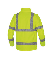 Giacca Softshell Moonlight 2 alta visibilità - poliestere - taglia XXL - giallo fluo - Deltaplus