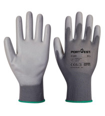 Guanti A120 - palmo in PU - L - grigio - Portwest