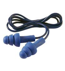 Inserti auricolari E-A-R Tracers - con cordicella - SNR 29 dB - blu - 3M - conf. 50 pezzi
