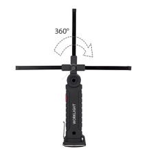 Lampada da lavoro - ricaricabile - LED - multifunzione