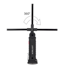 Lampada da lavoro - ricaricabile - LED - multifunzione