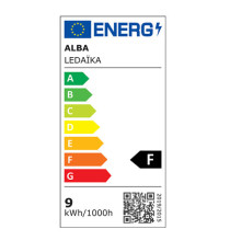 Lampada Ledaika - 10W - legno - Alba