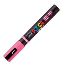 Marcatore a base d'acqua Uni Posca PC5MBR - punta brush 1.0 - 4.0mm - rosa - Uni Mitsubishi