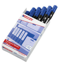 Marcatore permanente 103 - punta conica - da 1,5 a 3 mm - blu - Edding