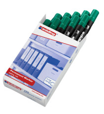 Marcatore permanente 103 - punta conica - da 1,5 a 3 mm - verde - Edding