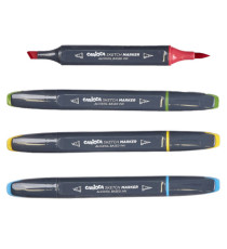 Marcatore Sketch marker - colori assortiti - Carioca Plus - conf. 32 pezzi