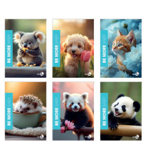 Maxiquaderno Be More Baby - A4 - rigo di 1a - alta fogliazione - 48+2 fogli - 100 gr - BM