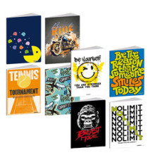 Maxiquaderno Teen Boy - A4 - 5mm c/margine - 20+1 fogli - 80 gr - Blasetti