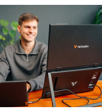 Monitor - portatile - 15.6- dual LIGHT - Verbatim