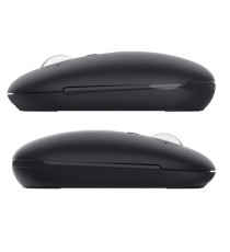 Mouse - ultrasottile - wireless - ricaricabile - Nero - Trust