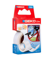 Nastro adesivo telato Tex - 19 mm x 2,7 m - bianco - Geko