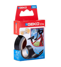 Nastro adesivo telato Tex - 19 mm x 2,7 m - nero - Geko