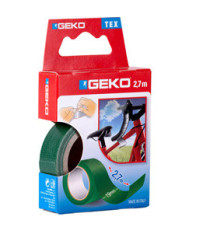 Nastro adesivo telato Tex - 19 mm x 2,7 m - verde - Geko