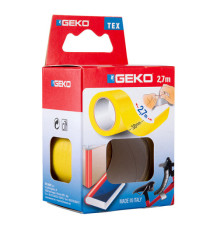 Nastro adesivo telato Tex - 38 mm x 2,7 m - giallo - Geko