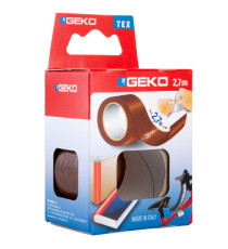 Nastro adesivo telato Tex - 38 mm x 2,7 m - marrone - Geko