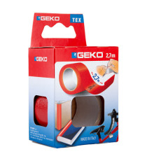 Nastro adesivo telato Tex - 38 mm x 2,7 m - rosso - Geko